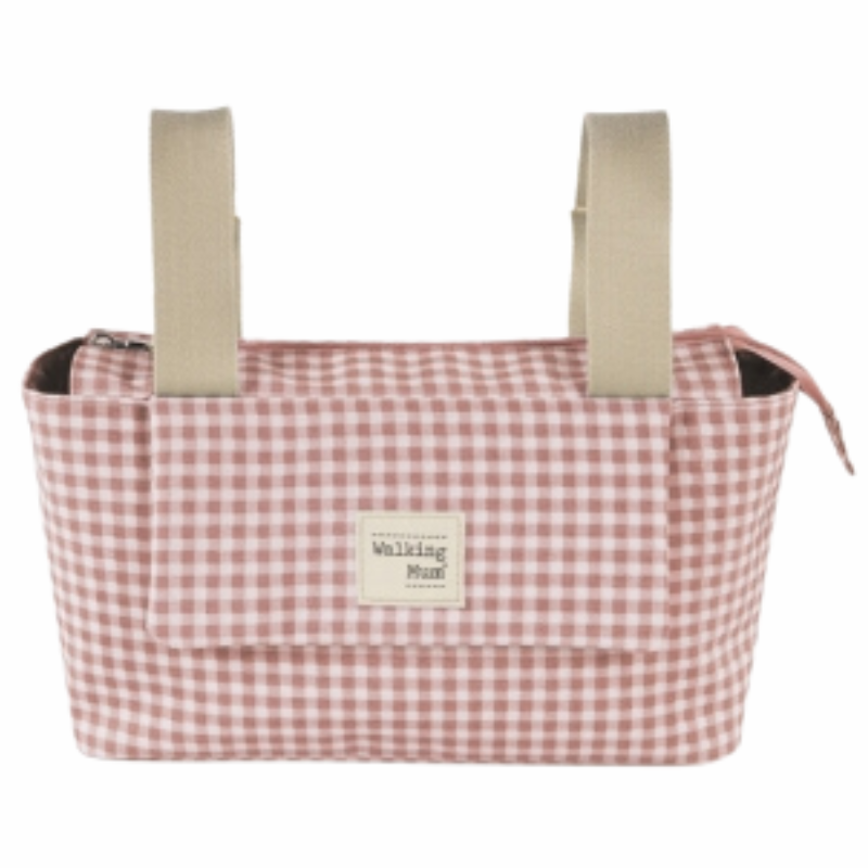 Οργανωτής Καροτσιού I Love Vichy Pink