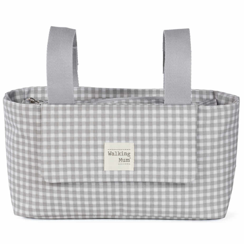 Οργανωτής Καροτσιού I Love Vichy Grey