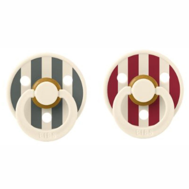 Πιπίλα Studio Colour Latex Block Ruby / Pine Mix 2τμχ