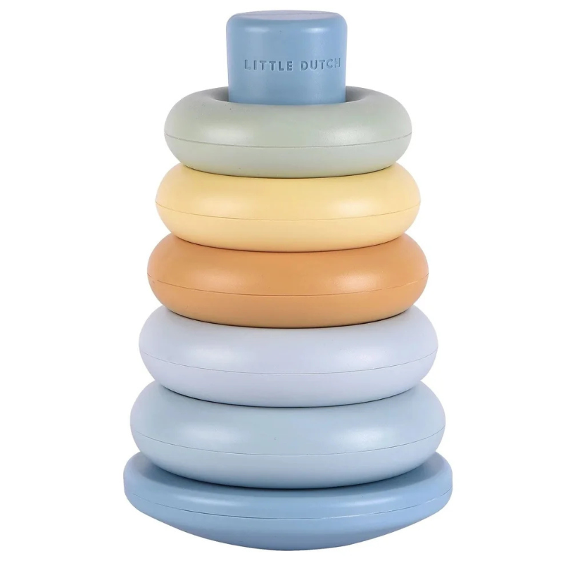 Πυραμίδα Ταξινόμησης Με Κρίκους Blue Little Dutch