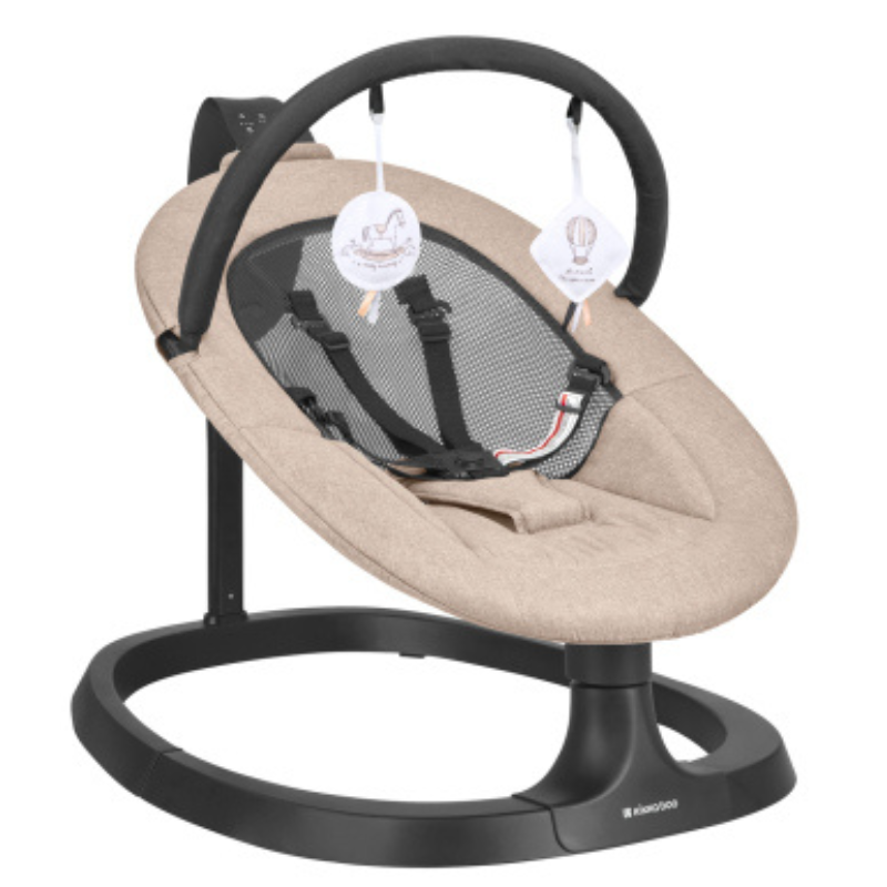 Ηλεκτρική Κούνια Ρηλάξ Zazu Beige KikkaBoo