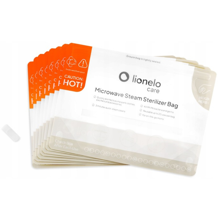 Σακουλάκια Αποστείρωσης για Μικροκύματα Thermbag 16τμχ Lionelo