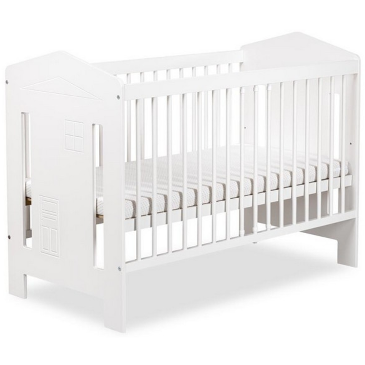Βρεφικό Κρεβάτι Ida Λευκό 120x60cm