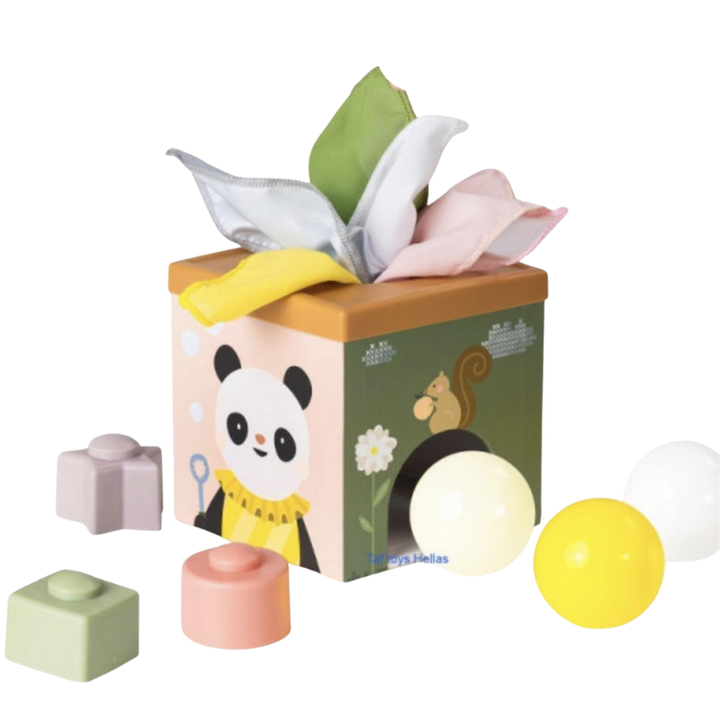 Εκπαιδευτικό Παιχνίδι Δραστηριοτήτων Pop Up Tissue Box 6+m