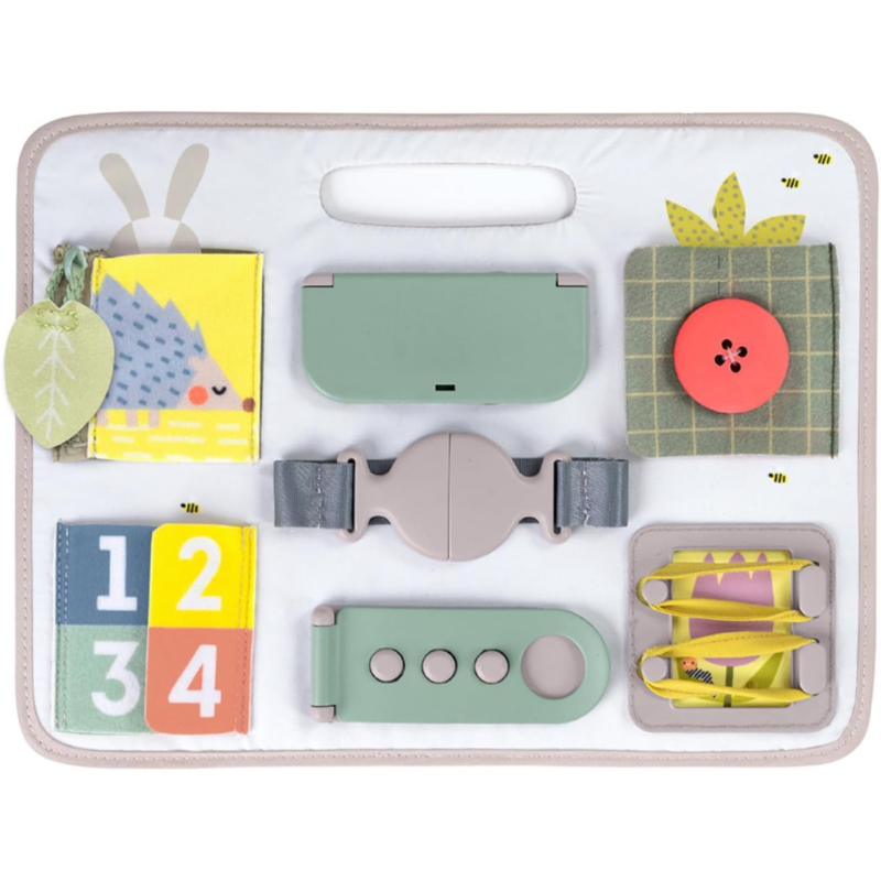 Βρεφικό Παιχνίδι Buckle Board από Ύφασμα 18+m