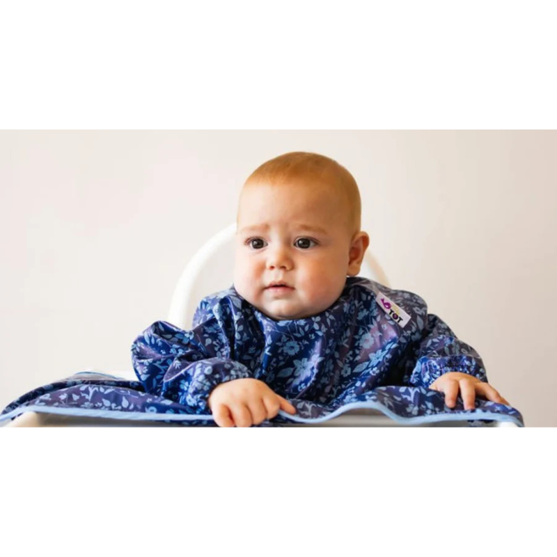 Σαλιάρα Fleur de Jardin Blue Cover & Catch