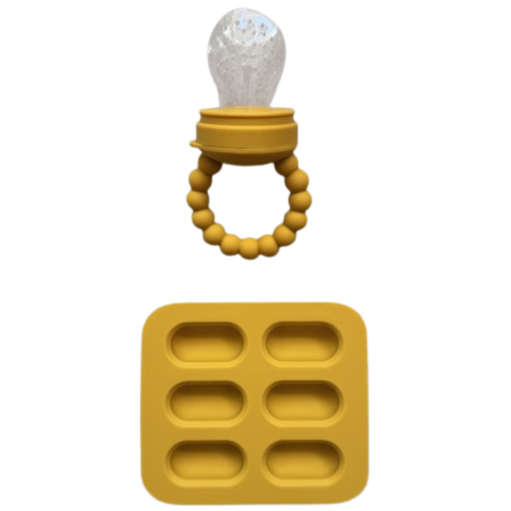 Σετ Τροφοδότης Φαγητού & Παγοκύστη Tiny Feeder Curry