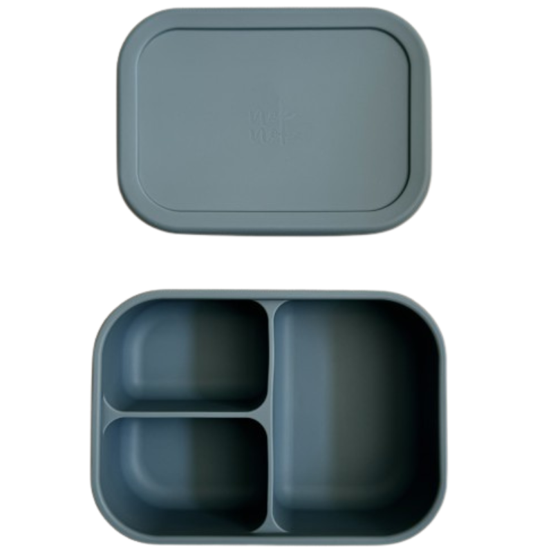 Φαγητοδοχείο Με 3 Χωρίσματα Smoke Blue