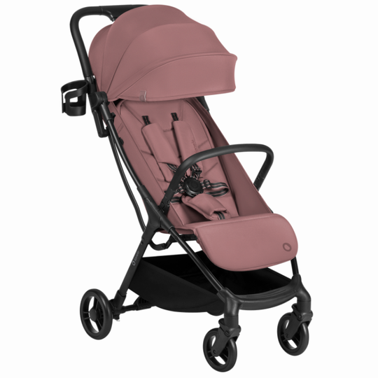 Lionelo Agia Auto Fold Καρότσι Ταξιδιού Pink Mauve