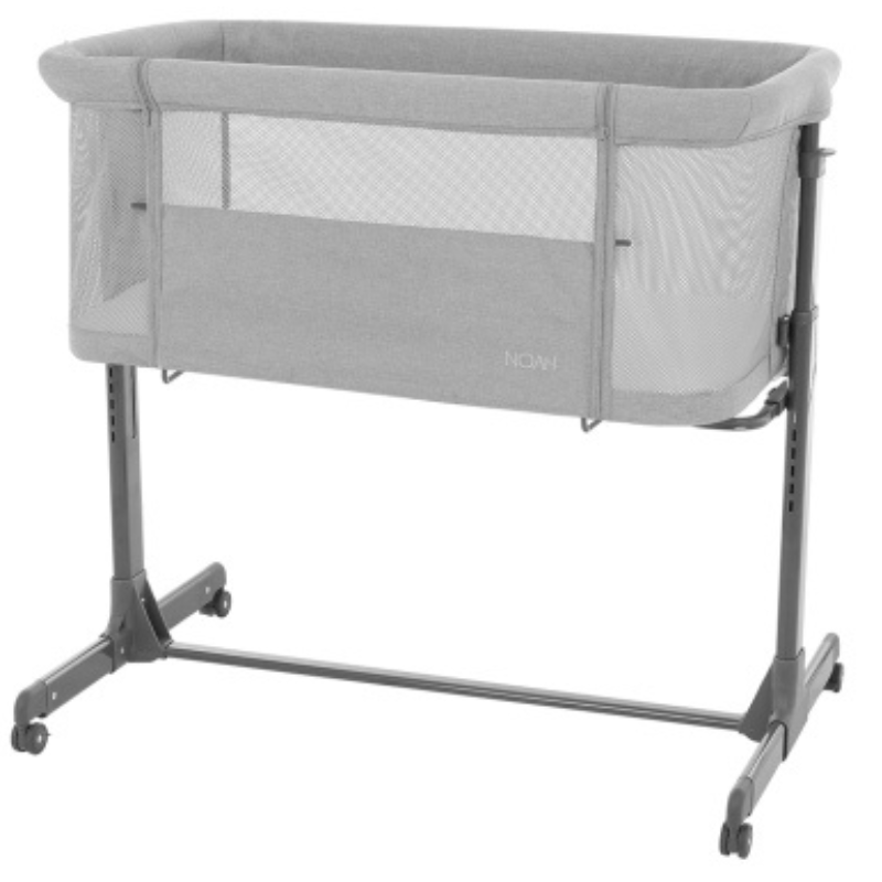 Βρεφικό Λίκνο Noah Light Grey KikkaBoo