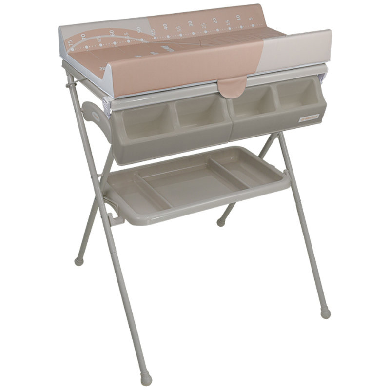 Βρεφικό Μπανάκι με Αλλαξιέρα Coolness Leaf Mocha BebeStars