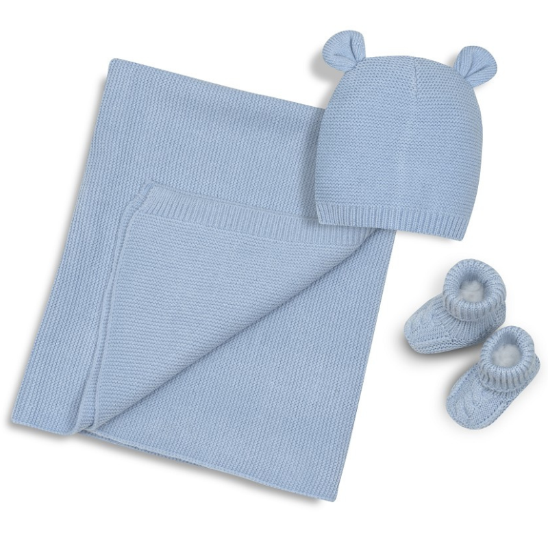 Σετ Δώρου Blue 0-6m 3τμχ