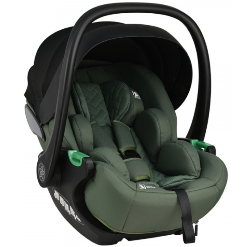 Κάθισμα Αυτοκινήτου Με Ανάκληση Baby Forest Green i-Size 40-87cm BebeStars