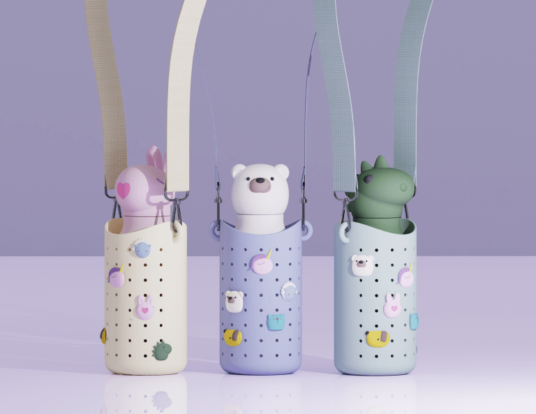 Θήκη για Μπουκάλι Bestie Sling Green