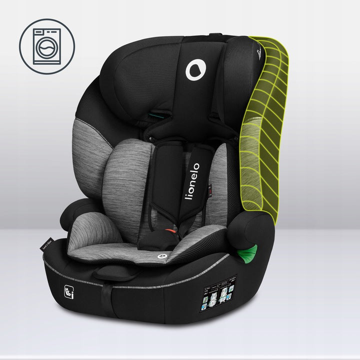 Κάθισμα Αυτοκινήτου Levi One Black Gray I-Size 76-150cm Lionelo