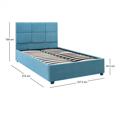 Κρεβάτι Casper Με Αποθηκευτικό Χώρο 120x200cm Blue