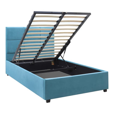 Κρεβάτι Casper Με Αποθηκευτικό Χώρο 100x200cm Blue