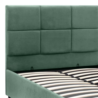Κρεβάτι Casper Με Αποθηκευτικό Χώρο 120x200cm Dark Green
