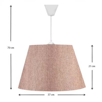 Φωτιστικό Οροφής Elanor Pink D37cm