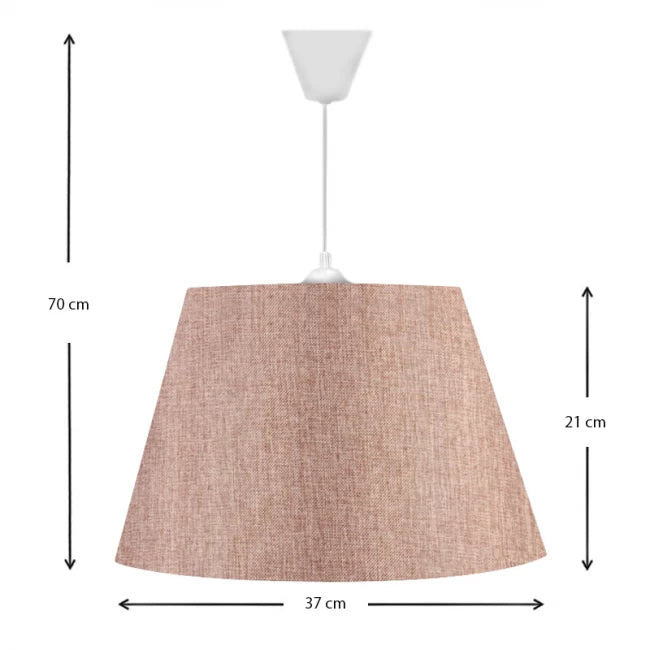 Φωτιστικό Οροφής Elanor Pink D37cm