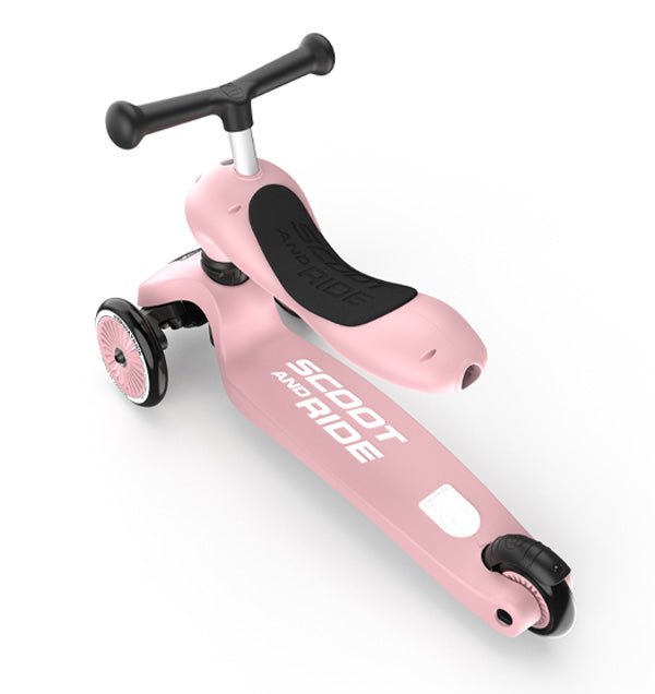 Scoot & Ride Πατίνι 2 σε 1 Highwaykick 1 Pink