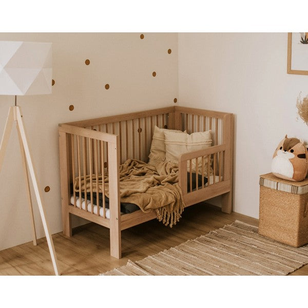 Βρεφικό Κρεβάτι Olivia Φυσικό Ξύλο 120x60cm *Δωρεάν Μεταφορικά*