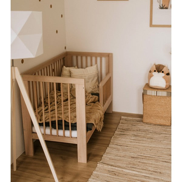 Βρεφικό Κρεβάτι Olivia Φυσικό Ξύλο 120x60cm *Δωρεάν Μεταφορικά*