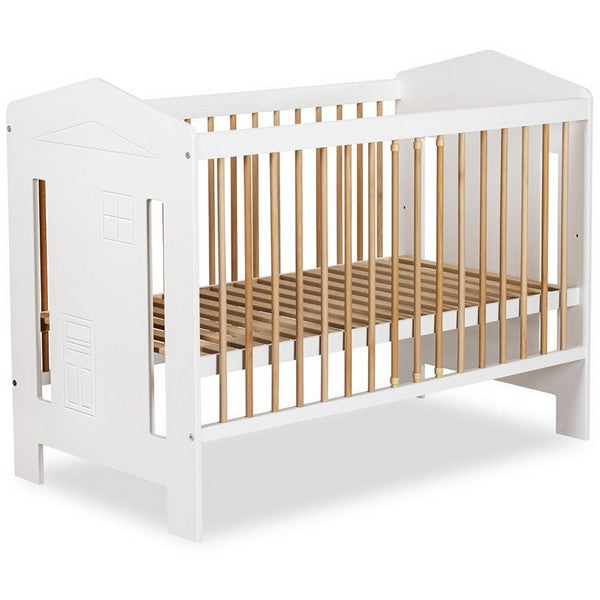 Ολοκληρωμένο Βρεφικό Δωμάτιο Ida Φυσικό Ξύλο / Λευκό 120x60cm