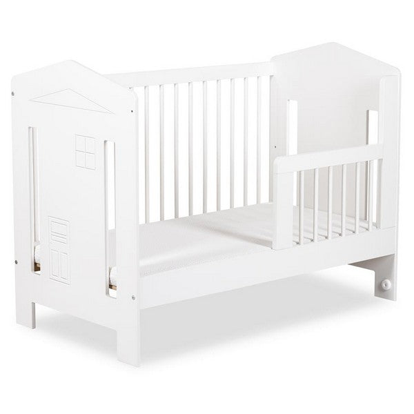 Βρεφικό Κρεβάτι Ida Λευκό 120x60cm