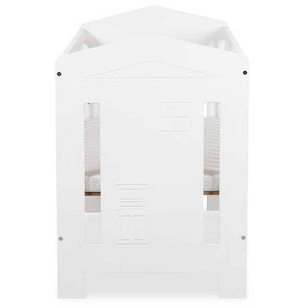 Βρεφικό Κρεβάτι Ida Λευκό 120x60cm