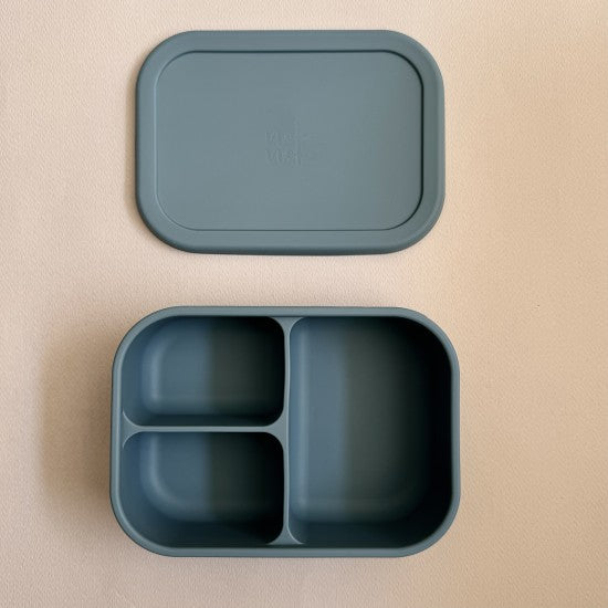 Φαγητοδοχείο Με 3 Χωρίσματα Smoke Blue