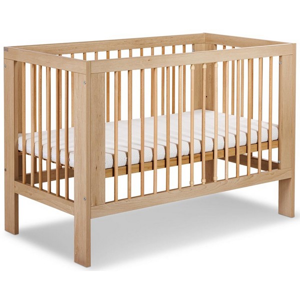 Βρεφικό Κρεβάτι Olivia Φυσικό Ξύλο 120x60cm *Δωρεάν Μεταφορικά*
