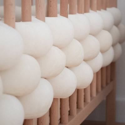 Πλεκτή Πάντα Πλεξούδα Velvet Vanilla