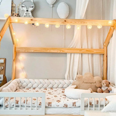 Τετραπλή Πάντα Πλεξούδα Velvet White