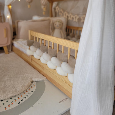 Πλεκτή Πάντα Πλεξούδα Velvet Vanilla