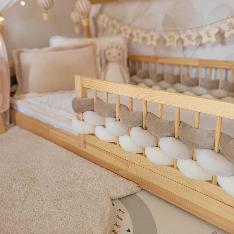 Πλεκτή Πάντα Πλεξούδα Velvet Vanilla