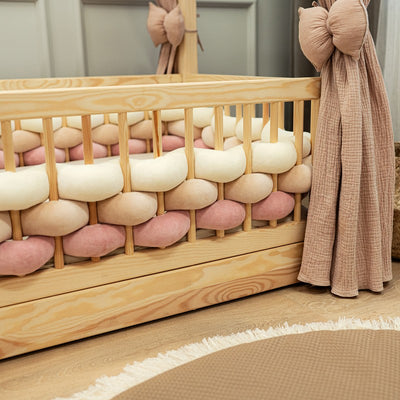 Πλεκτή Πάντα Πλεξούδα Velvet Vanilla