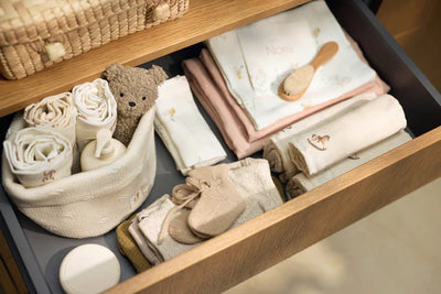 Πλεκτό Καλάθι Αποθήκευσης Cosy Knit Ivory