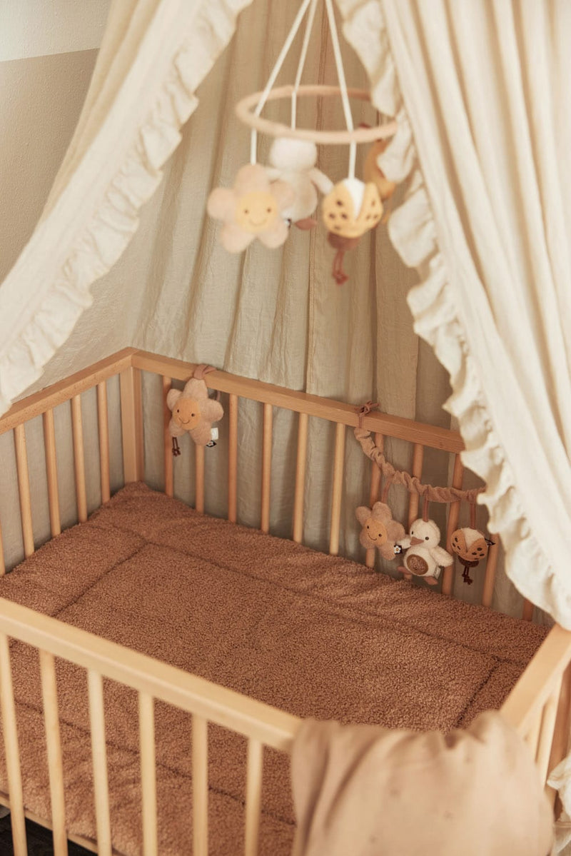 Κουνουπιέρα Canopy Ruffle Nougat