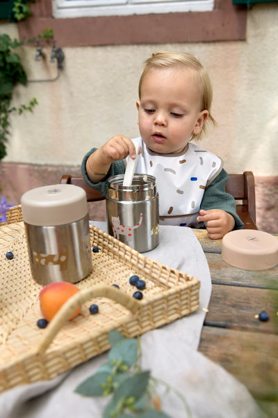 Ανοξείδωτο Θερμός Φαγητού Little Mateys Royal Blue