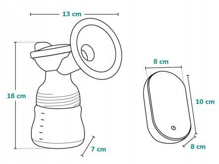 Ηλεκτρικό Θήλαστρο Fidi Go Gray Stone Lionelo