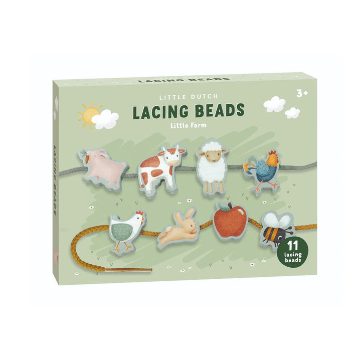 Ξύλινες Φιγούρες Mε Kορδόνι Little Farm Little Dutch