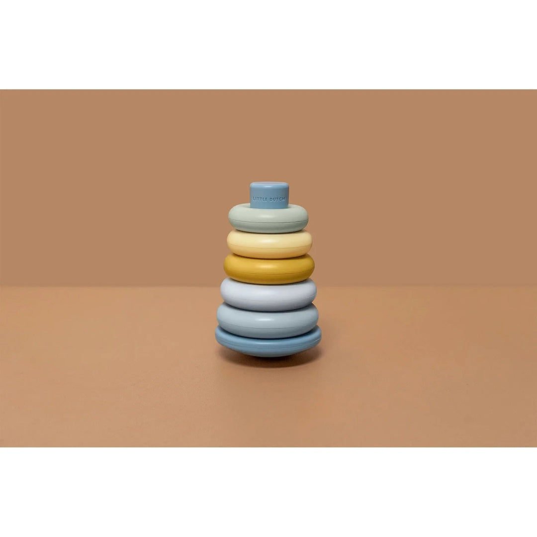 Πυραμίδα Ταξινόμησης Με Κρίκους Blue Little Dutch