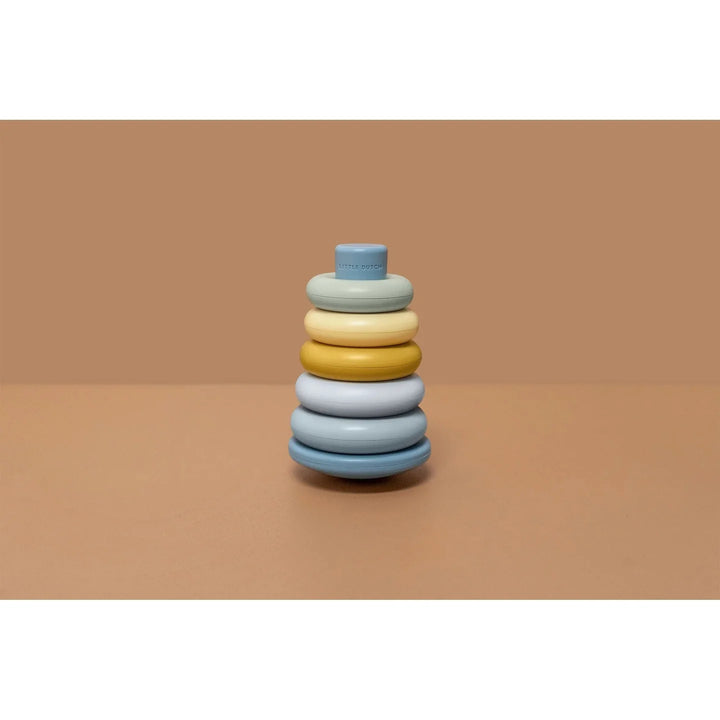 Πυραμίδα Ταξινόμησης Με Κρίκους Blue Little Dutch