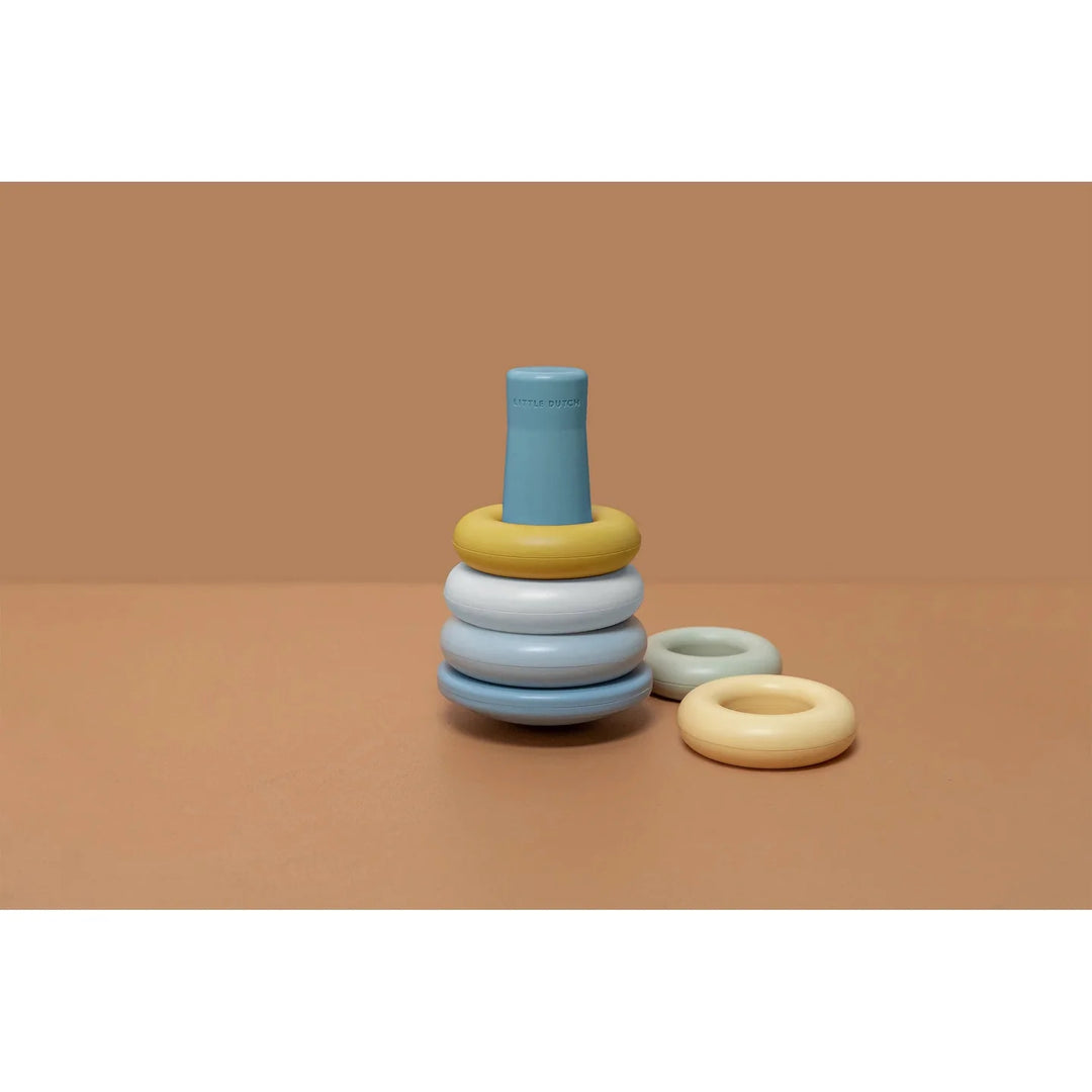 Πυραμίδα Ταξινόμησης Με Κρίκους Blue Little Dutch