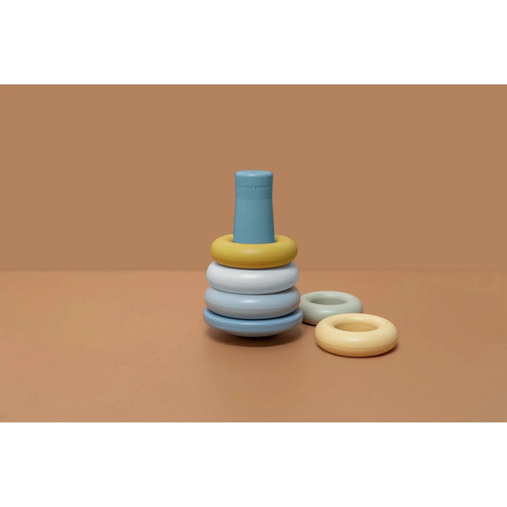 Πυραμίδα Ταξινόμησης Με Κρίκους Blue Little Dutch
