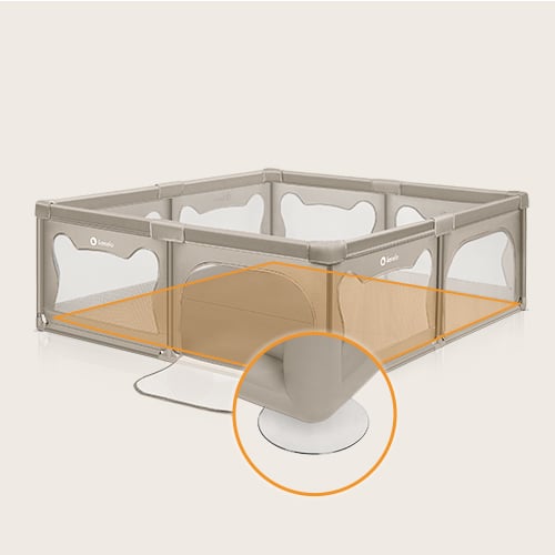 Πάρκο Playpen Willow XL Beige Sand Lionelo