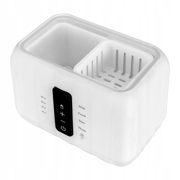 Θερμαντήρας Mπιμπερό & Tροφών 6 σε 1 με Aποστειρωτή Thermup Duo White Lionelo