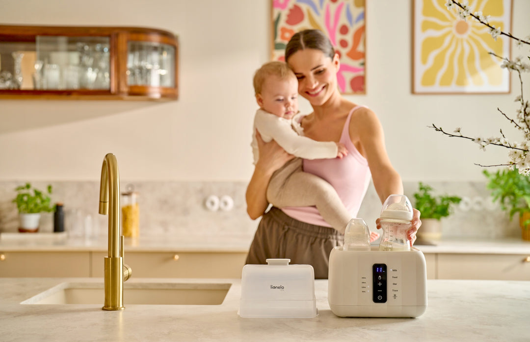 Θερμαντήρας Mπιμπερό & Tροφών 6 σε 1 με Aποστειρωτή Thermup Duo White Lionelo