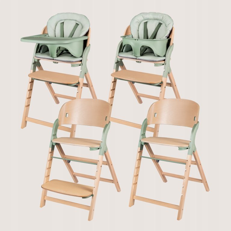 Καρεκλάκι Φαγητού Megan 3 σε 1 Green Wood Lionelo